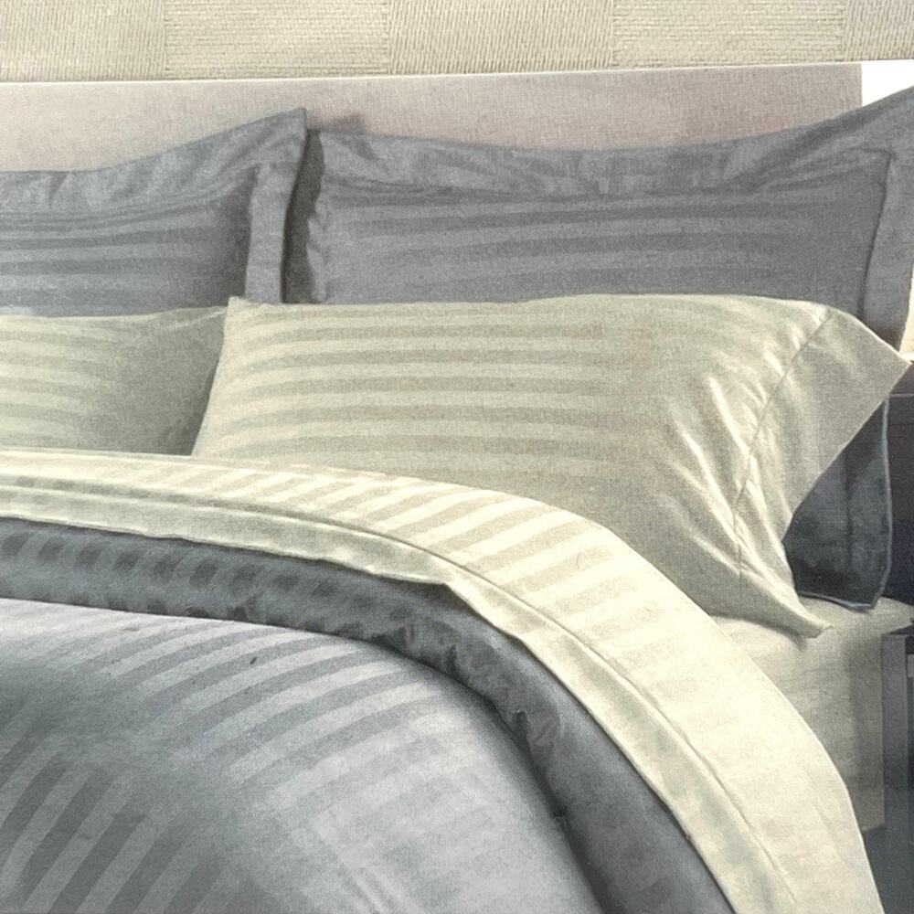 Charter Club Home 400 Count Damask Stripe Pima Cotton Sheet set